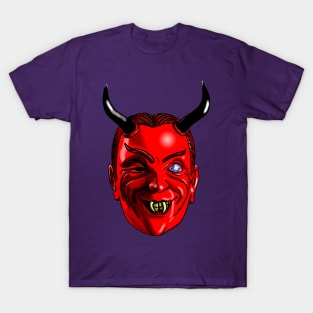 Retro Devil No Background T-Shirt